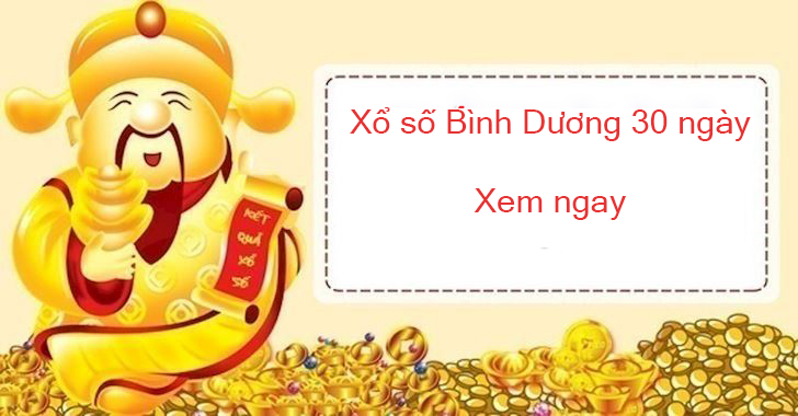 xổ số Bình Dương 30 ngày