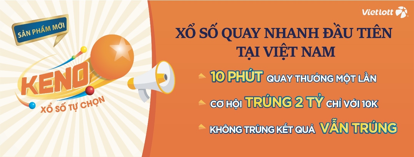 Xổ số quay nhanh của Vietlott lần đầu xuất hiện tại Việt Nam.